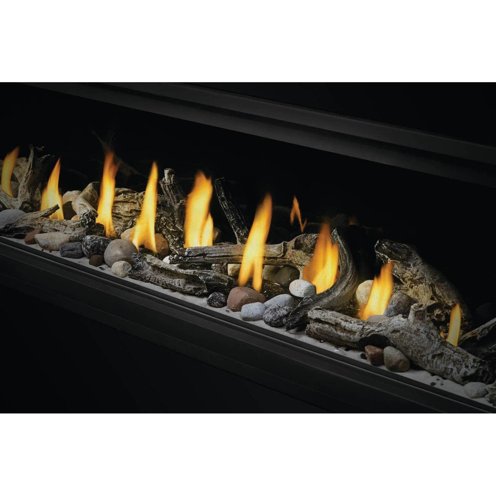 Napoleon 46-Inch Ascent Electronic Ignition Natural Gas Direct Vent Linear Fireplace Indoor BL46NTE-1