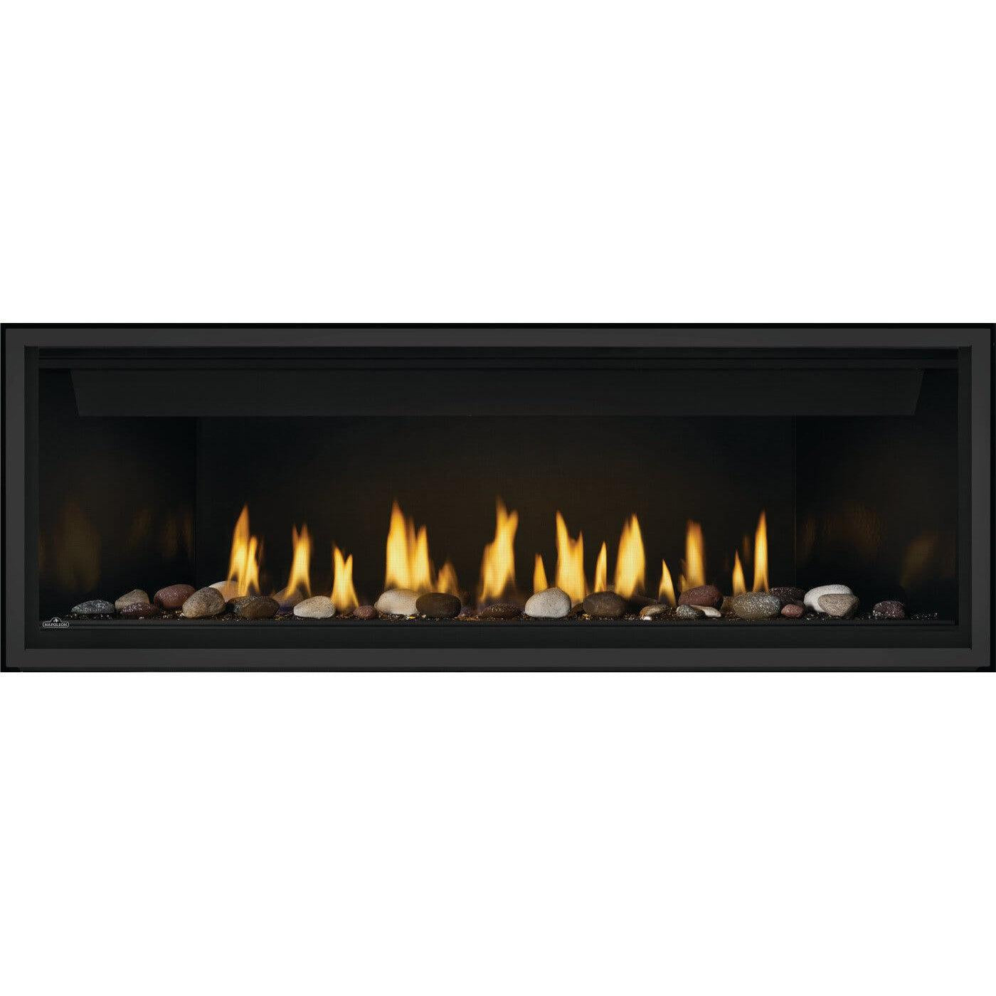 Napoleon 56-Inch Ascent Electronic Ignition Natural Gas Direct Vent Linear Fireplace Indoor BL56NTE