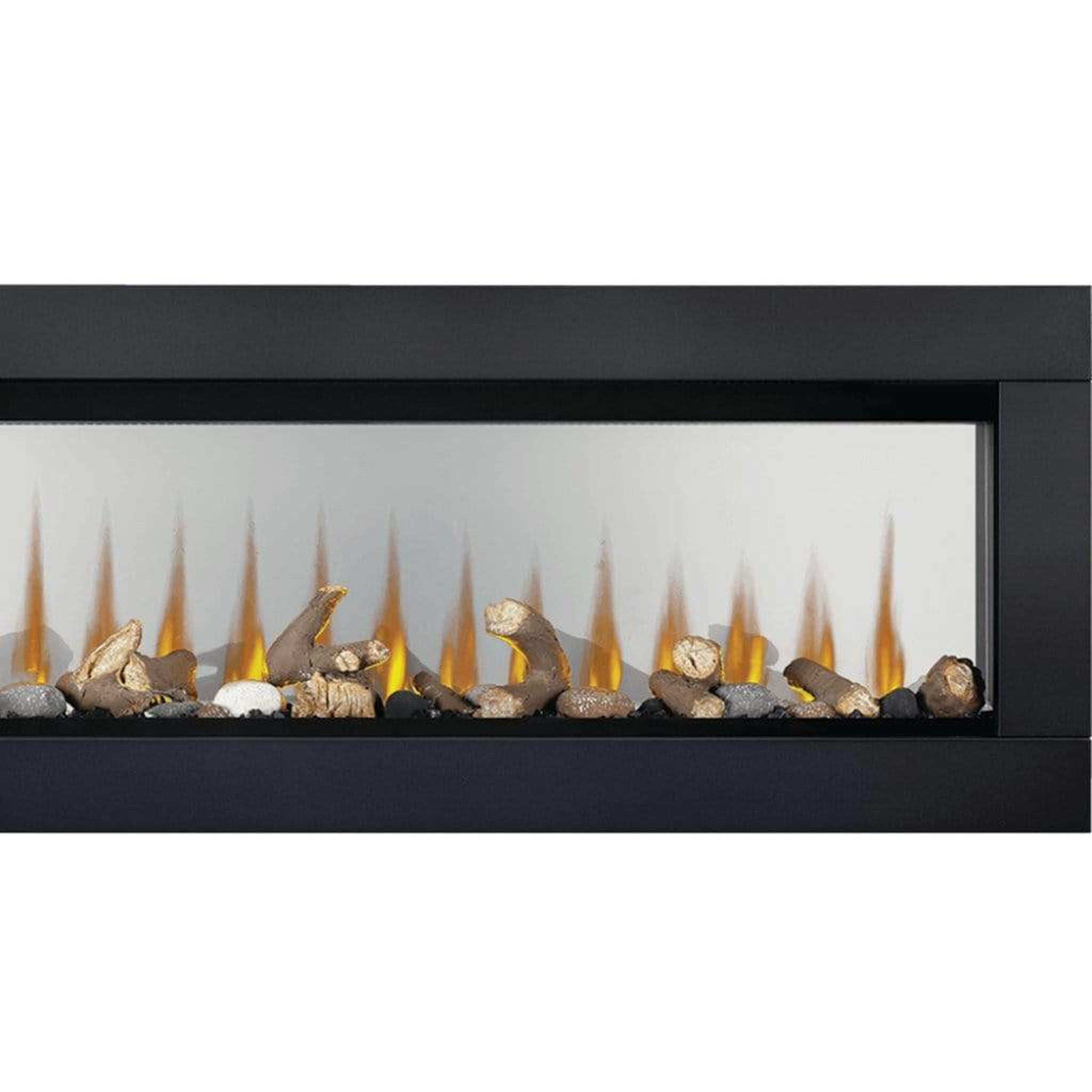 Napoleon 50-Inch CLEARion Elite See-Through Built-In Electric Fireplace Modern Design Indoor NEFBD50HE