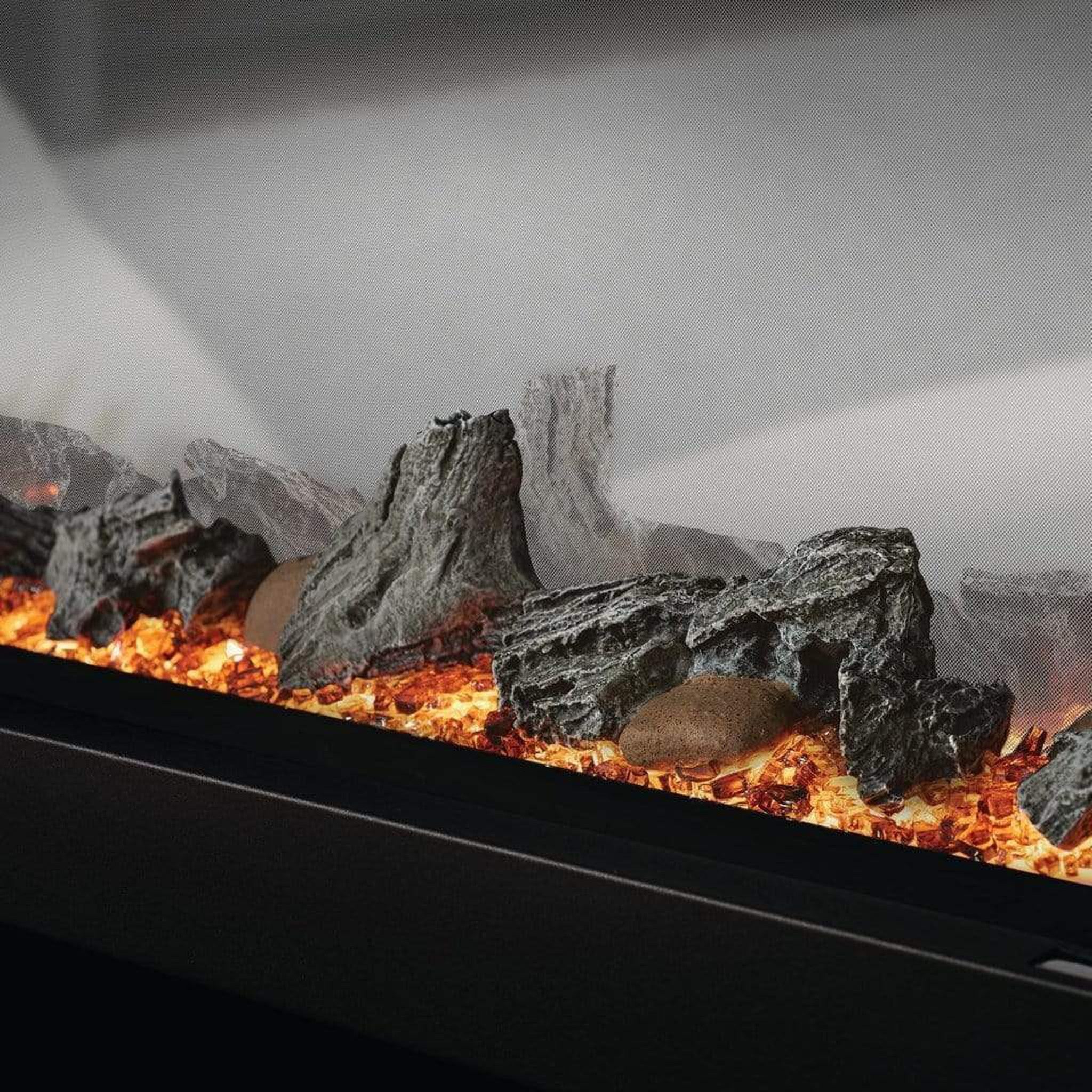 Napoleon 60-Inch CLEARion Elite See Through Built-In Electric Fireplace Modern Design Indoor NEFBD60HE