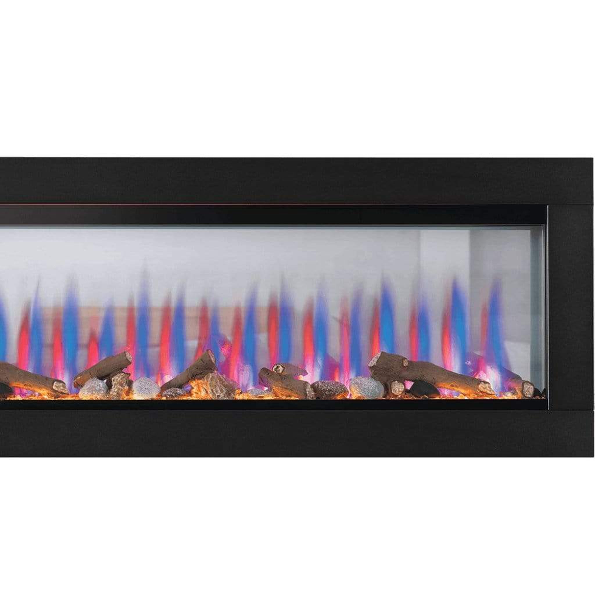 Napoleon 60-Inch CLEARion Elite See Through Built-In Electric Fireplace Modern Design Indoor NEFBD60HE
