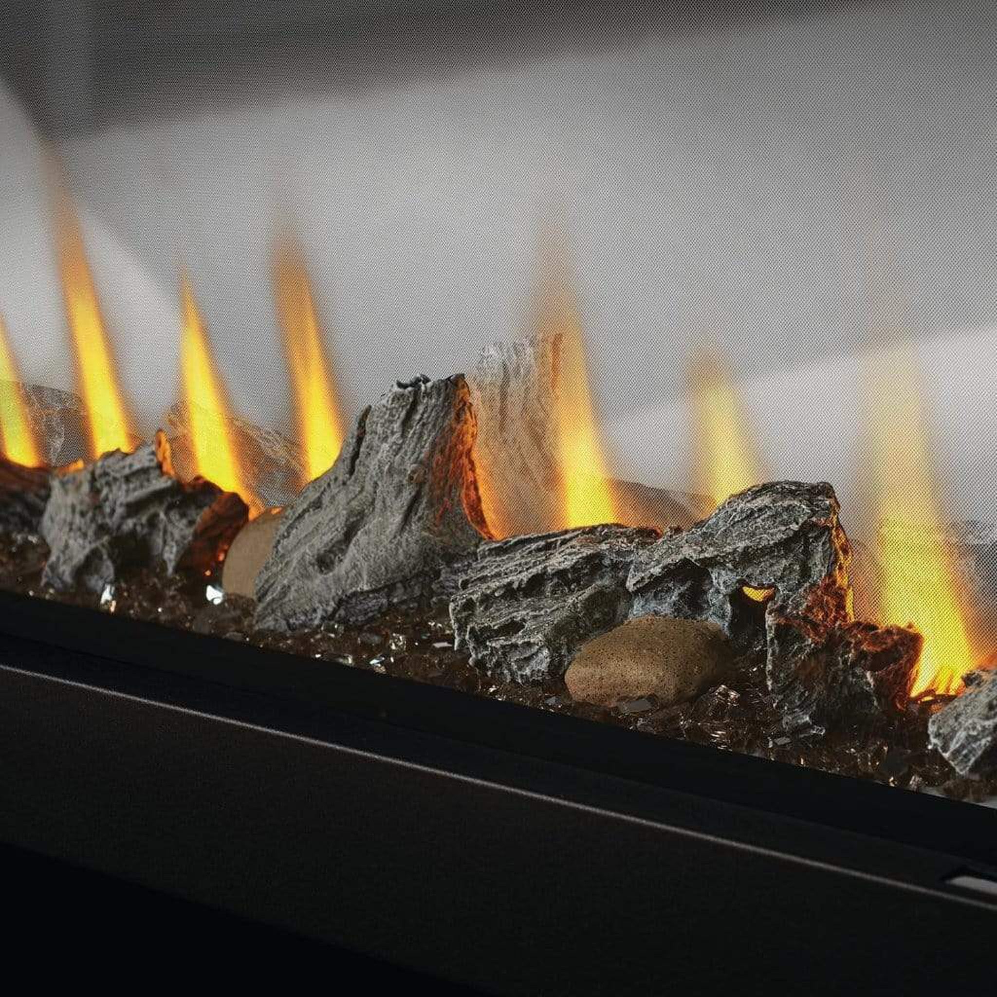 Napoleon 60-Inch CLEARion Elite See Through Built-In Electric Fireplace Modern Design Indoor NEFBD60HE