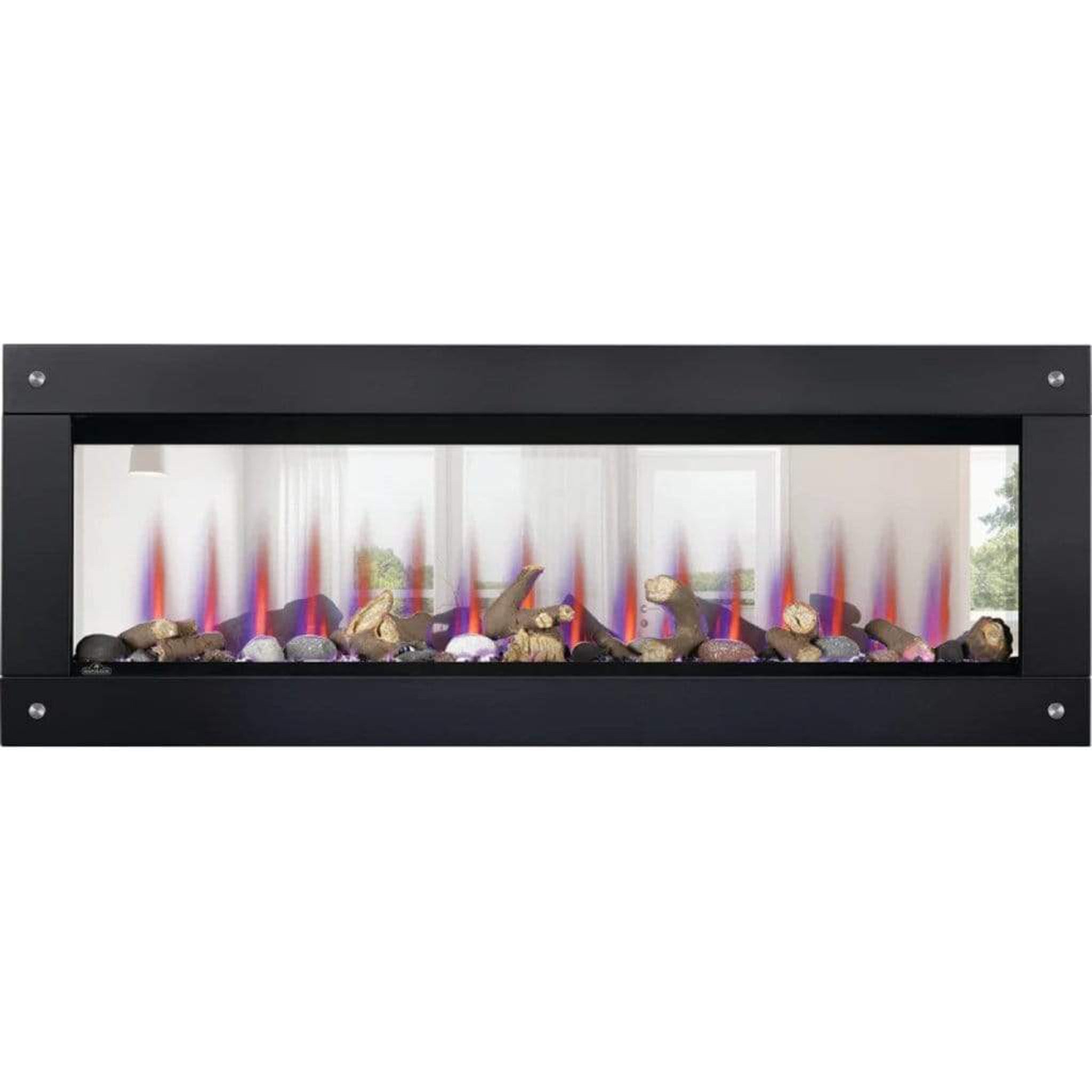 Napoleon 60-Inch CLEARion Elite See Through Built-In Electric Fireplace Modern Design Indoor NEFBD60HE