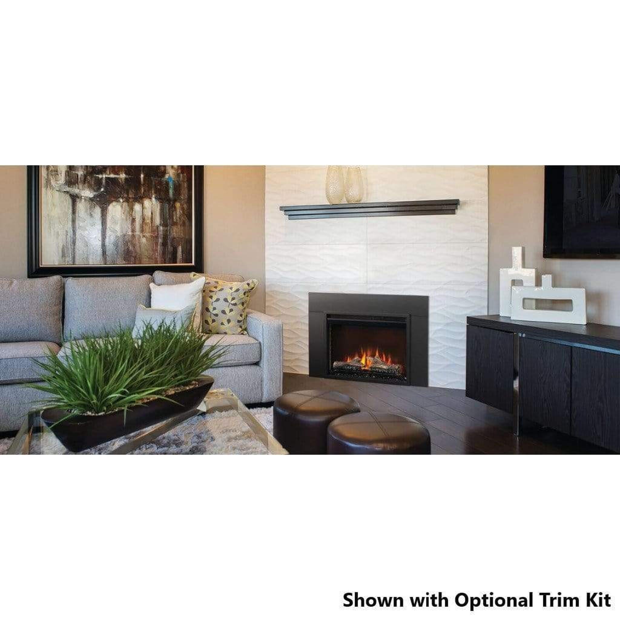 Napoleon 26-Inch Cineview Built-In Electric Fireplace Insert Versatile Heating Indoor NEFB26H