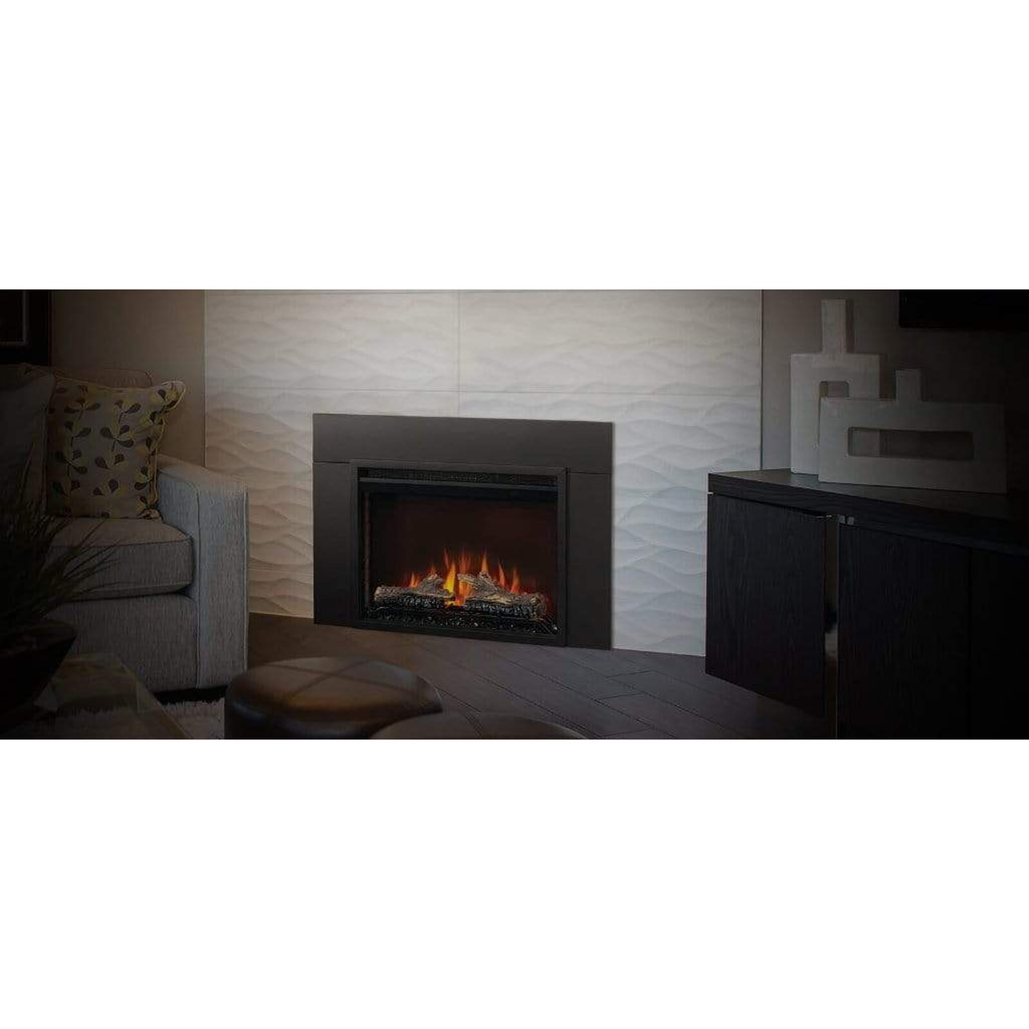 Napoleon 26-Inch Cineview Built-In Electric Fireplace Insert Versatile Heating Indoor NEFB26H
