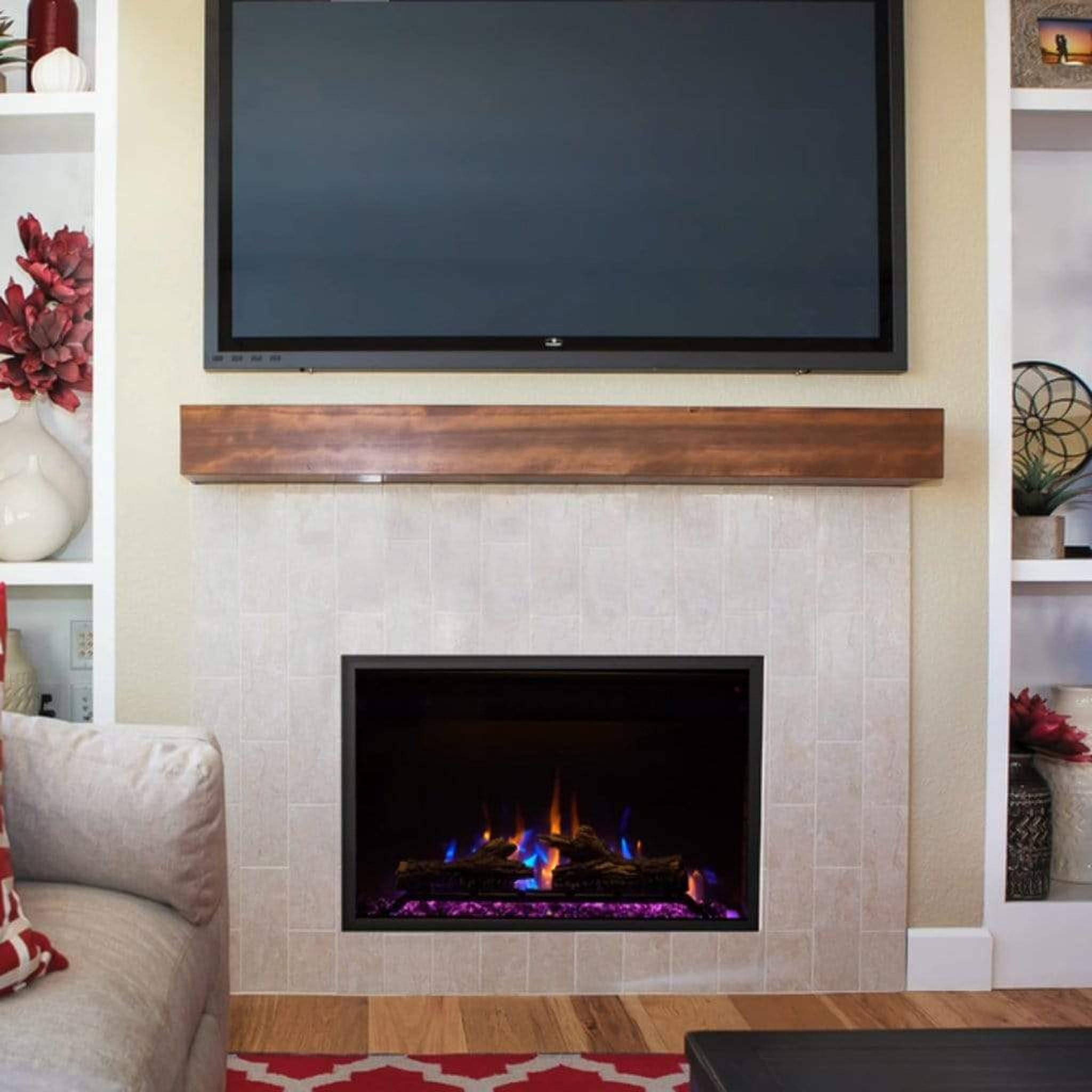 Napoleon 30-Inch Cine view Built-In Electric Fireplace Insert Indoor NEFB30H