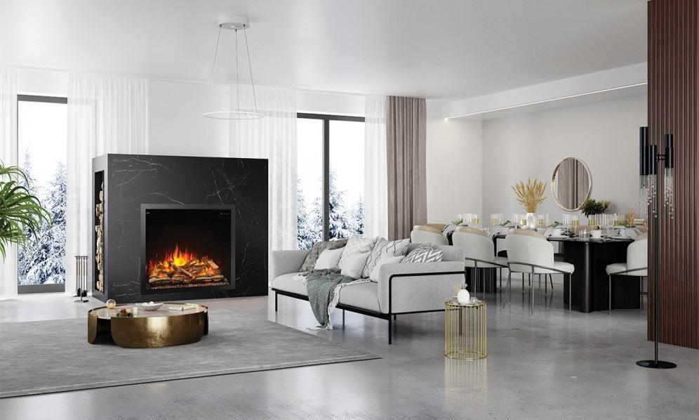 Napoleon 42-Inch Elevation Built-In Electric Fireplace Indoor NEFB42H-MF