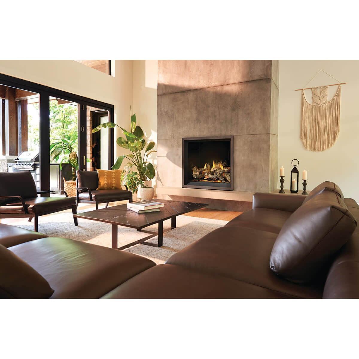 Napoleon 42-Inch Elevation X Direct Vent Fireplace Electronic Ignition Propane Gas Indoor EX42PTEL