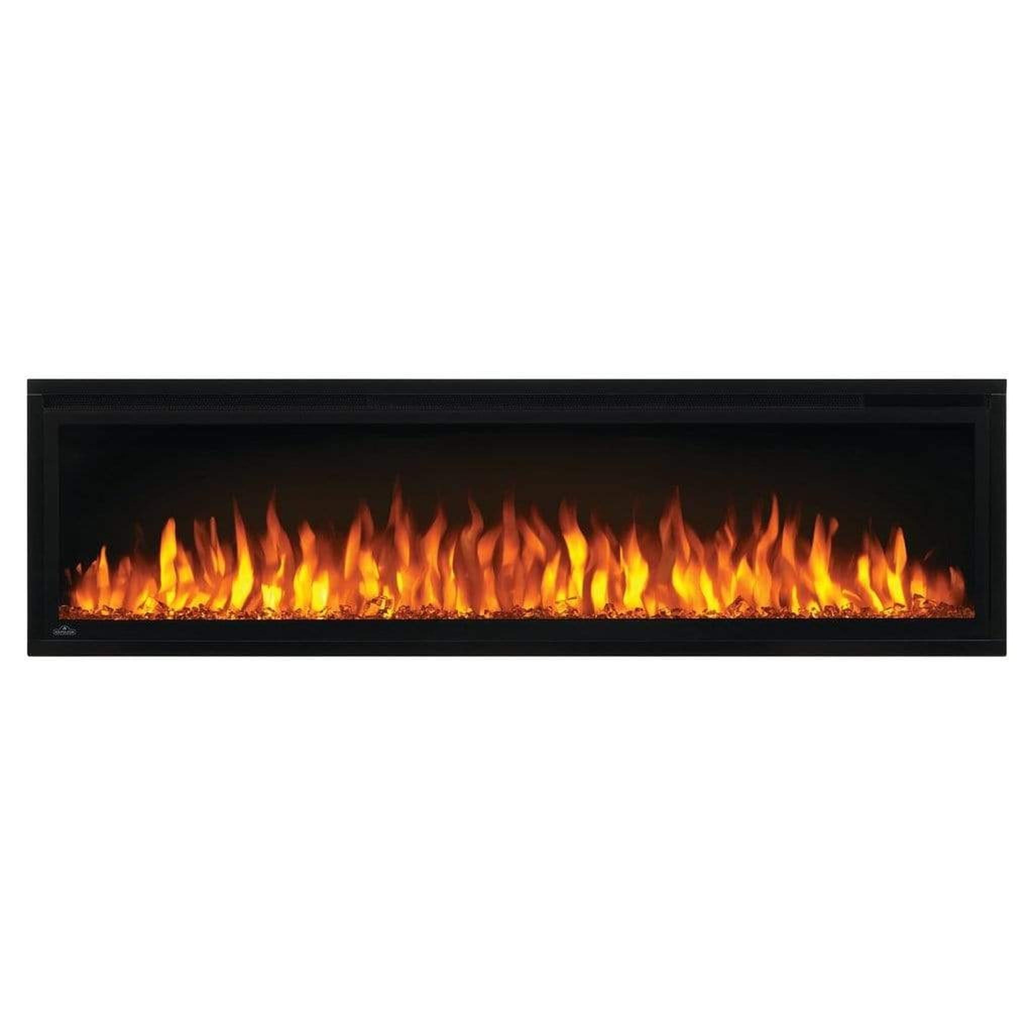 Napoleon 60-Inch Entice Wall Mounted Electric Fireplace Sleek Design Indoor NEFL60CFH-1