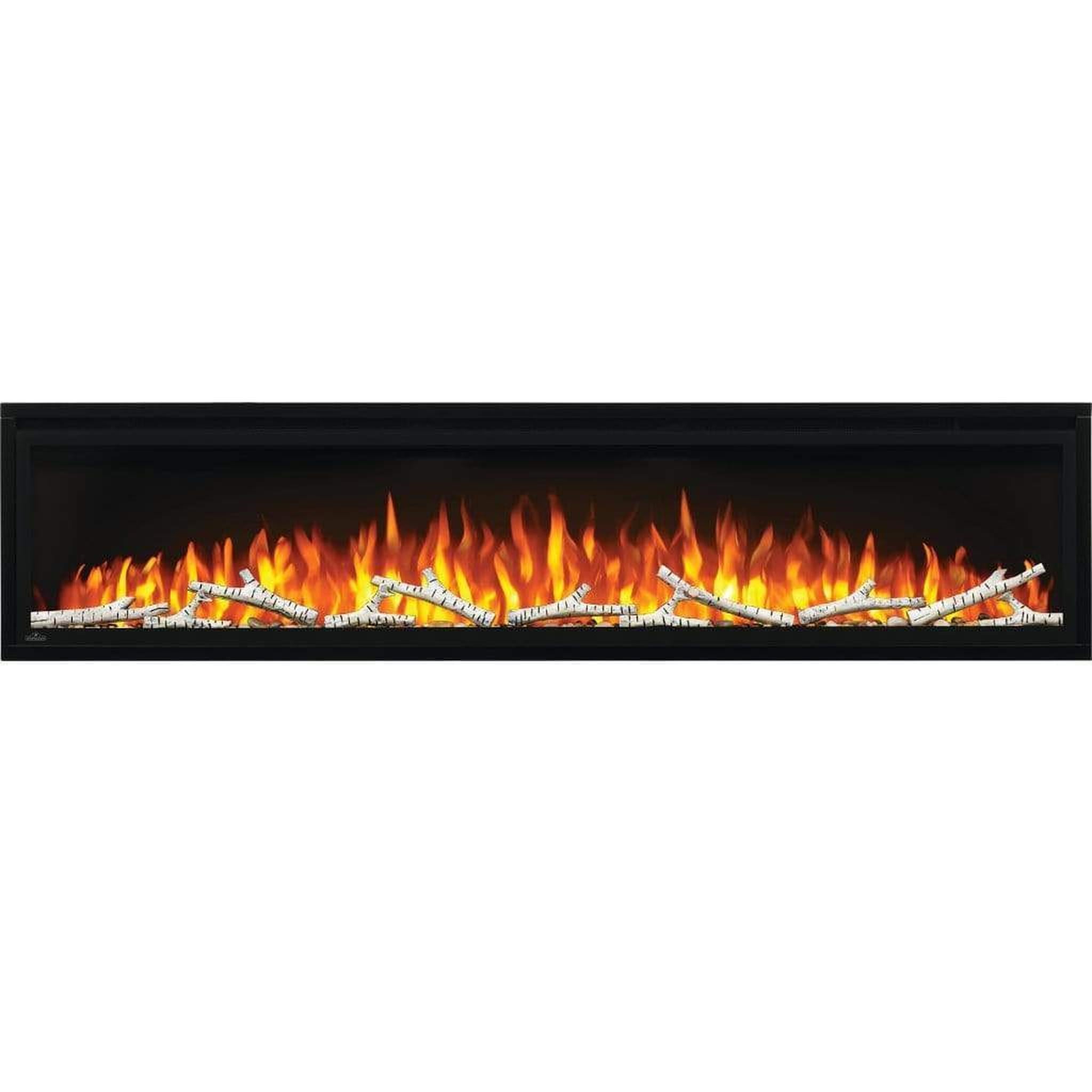 Napoleon 72-Inch Entice Wall Mount Electric Fireplace Sleek Design Indoor NEFL72CFH-1