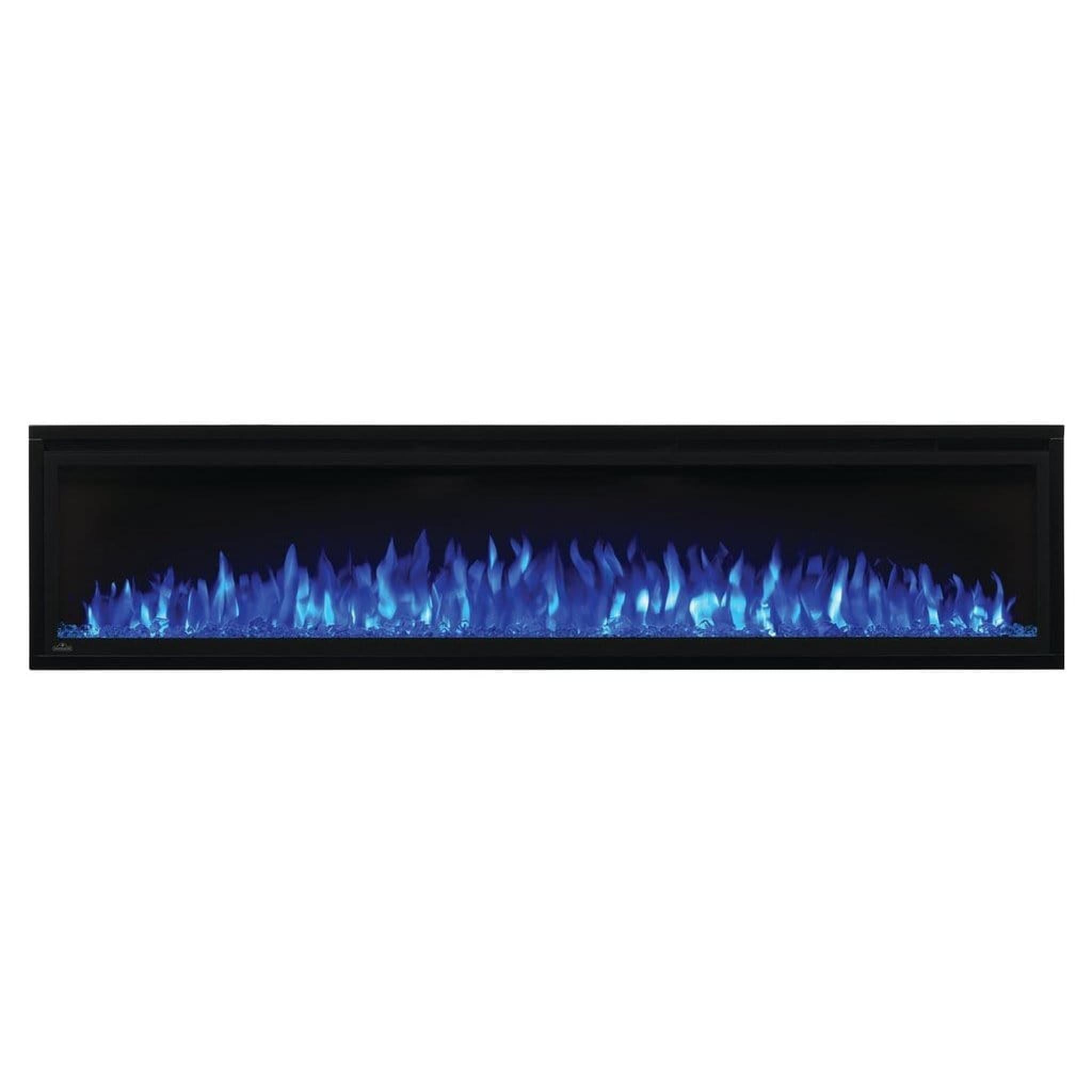 Napoleon 72-Inch Entice Wall Mount Electric Fireplace Sleek Design Indoor NEFL72CFH-1