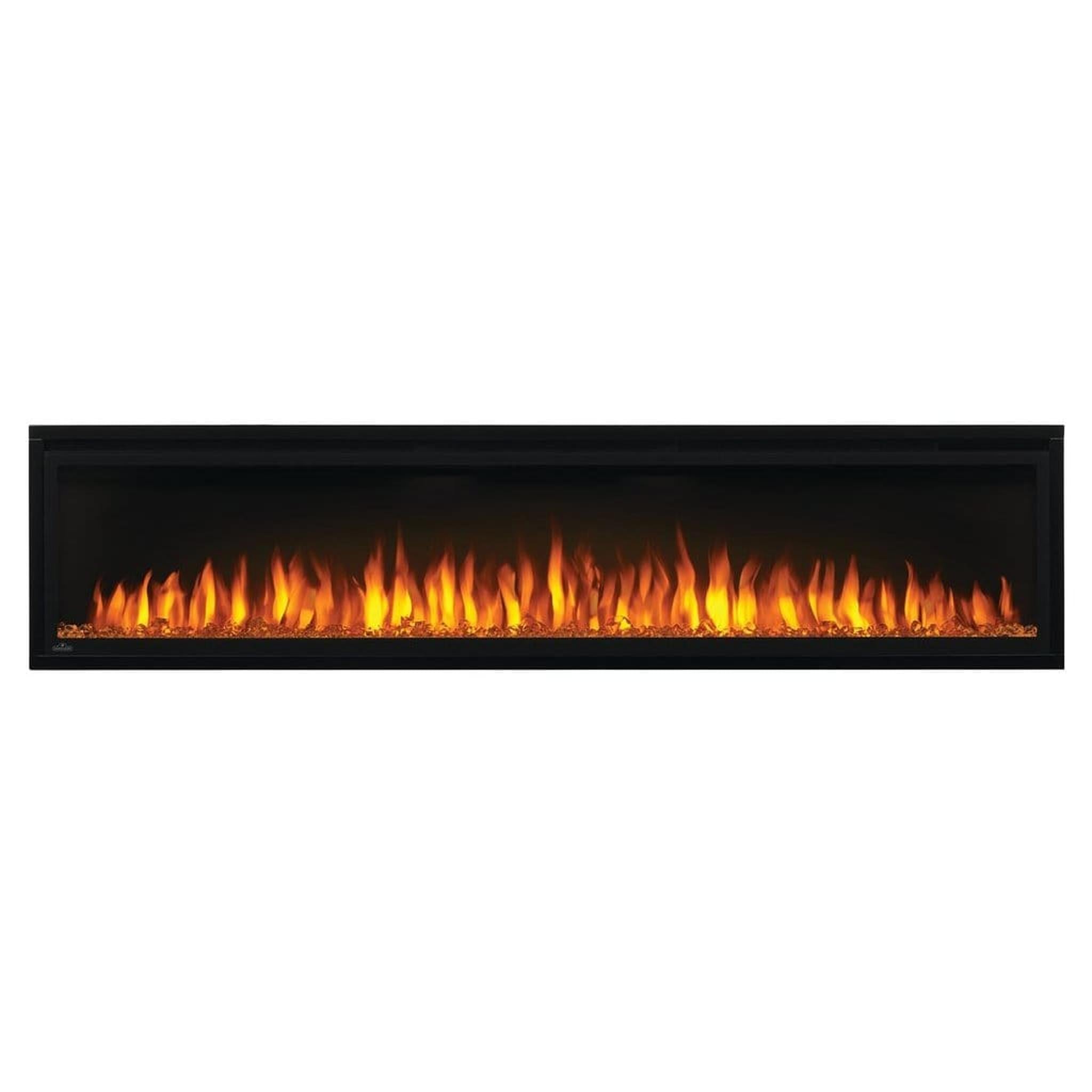 Napoleon 72-Inch Entice Wall Mount Electric Fireplace Sleek Design Indoor NEFL72CFH-1