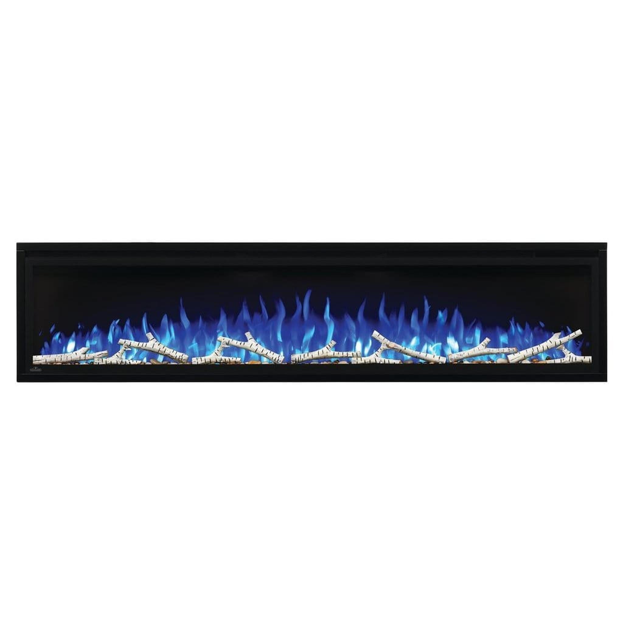 Napoleon 72-Inch Entice Wall Mount Electric Fireplace Sleek Design Indoor NEFL72CFH-1