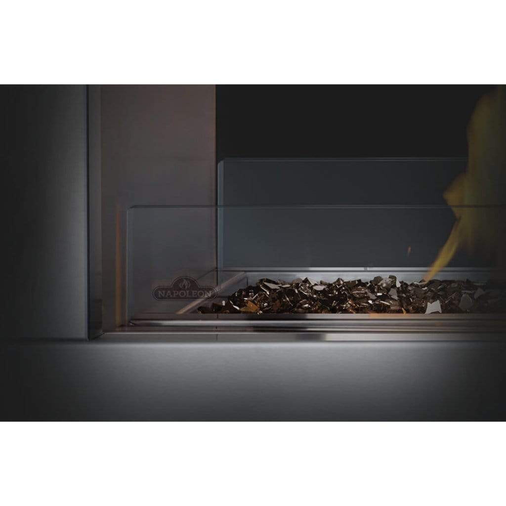 Napoleon 51-Inch Galaxy Single-Sided Linear Vent Free Natural Gas Fireplace Outdoor GSS48E