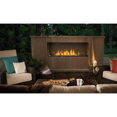Napoleon 51-Inch Galaxy Single-Sided Linear Vent Free Natural Gas Fireplace Outdoor GSS48E