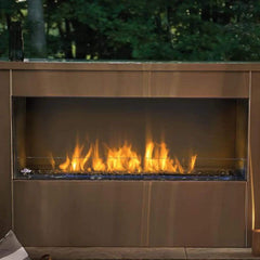 Napoleon 51-Inch Galaxy Single-Sided Linear Vent Free Natural Gas Fireplace Outdoor GSS48E