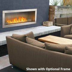 Napoleon 51-Inch Galaxy Single-Sided Linear Vent Free Natural Gas Fireplace Outdoor GSS48E