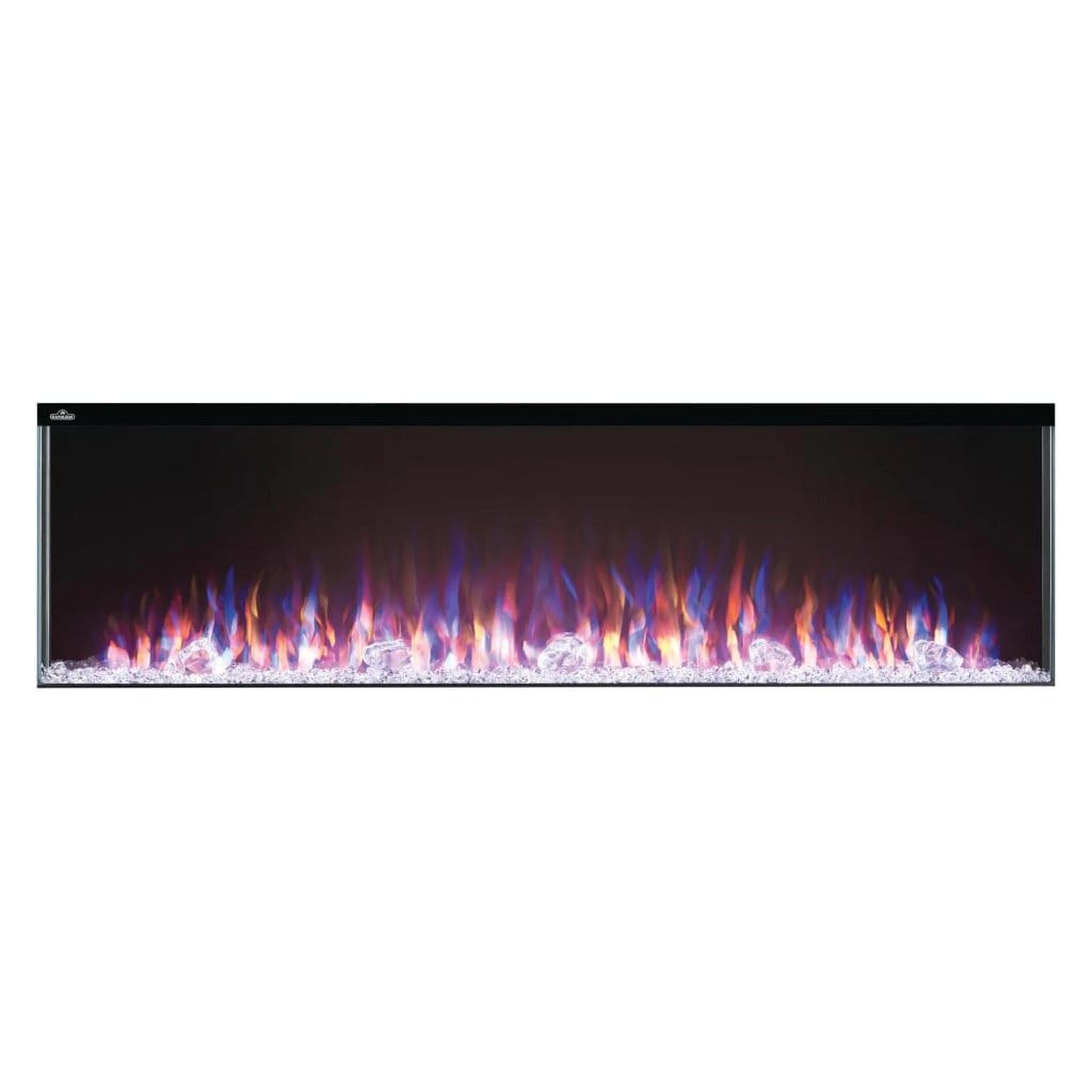 Napoleon 60-Inch Trivista Primis 3-Sided Built-In Electric Fireplace Indoor NEFB60H-3SV