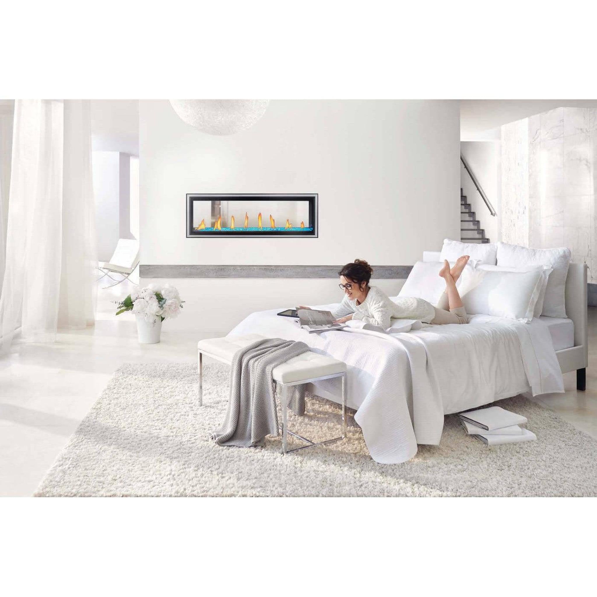 Napoleon 50-Inch Vector See Through Linear Direct Vent Fireplace Natural Gas Indoor LV50N2-2