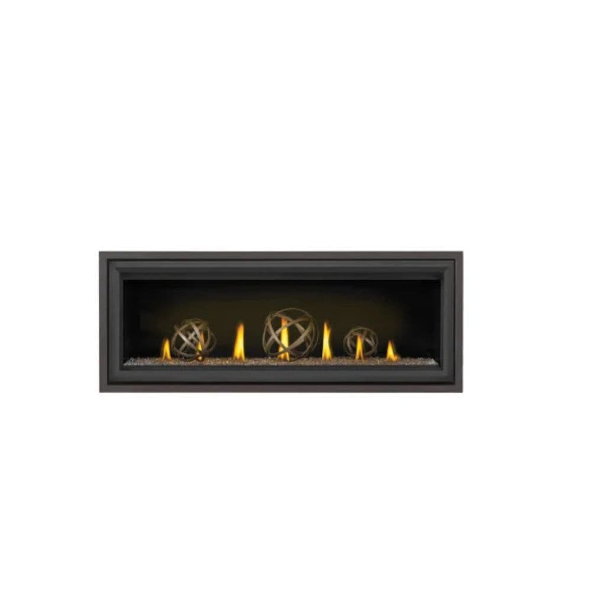 Napoleon 50-Inch Vector Single Sided Linear Direct Vent Fireplace Natural Gas Indoor LV50N-2