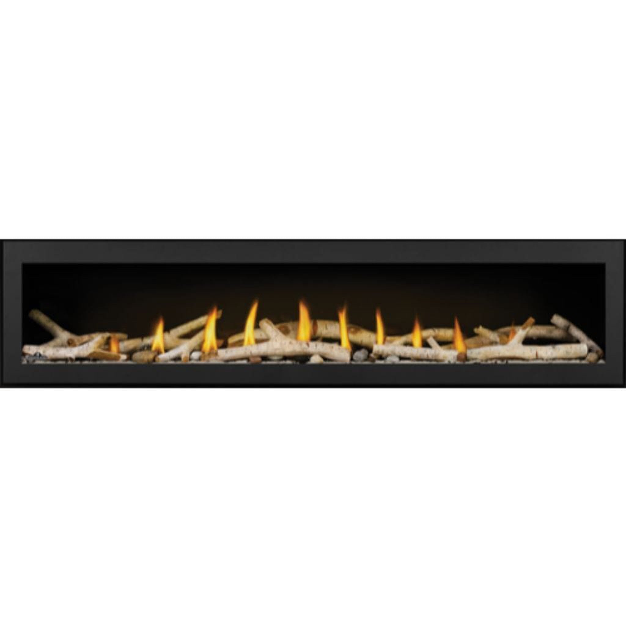 Napoleon 74-Inch Vector Single Sided Linear Direct Vent Fireplace Natural Gas Indoor LV74N