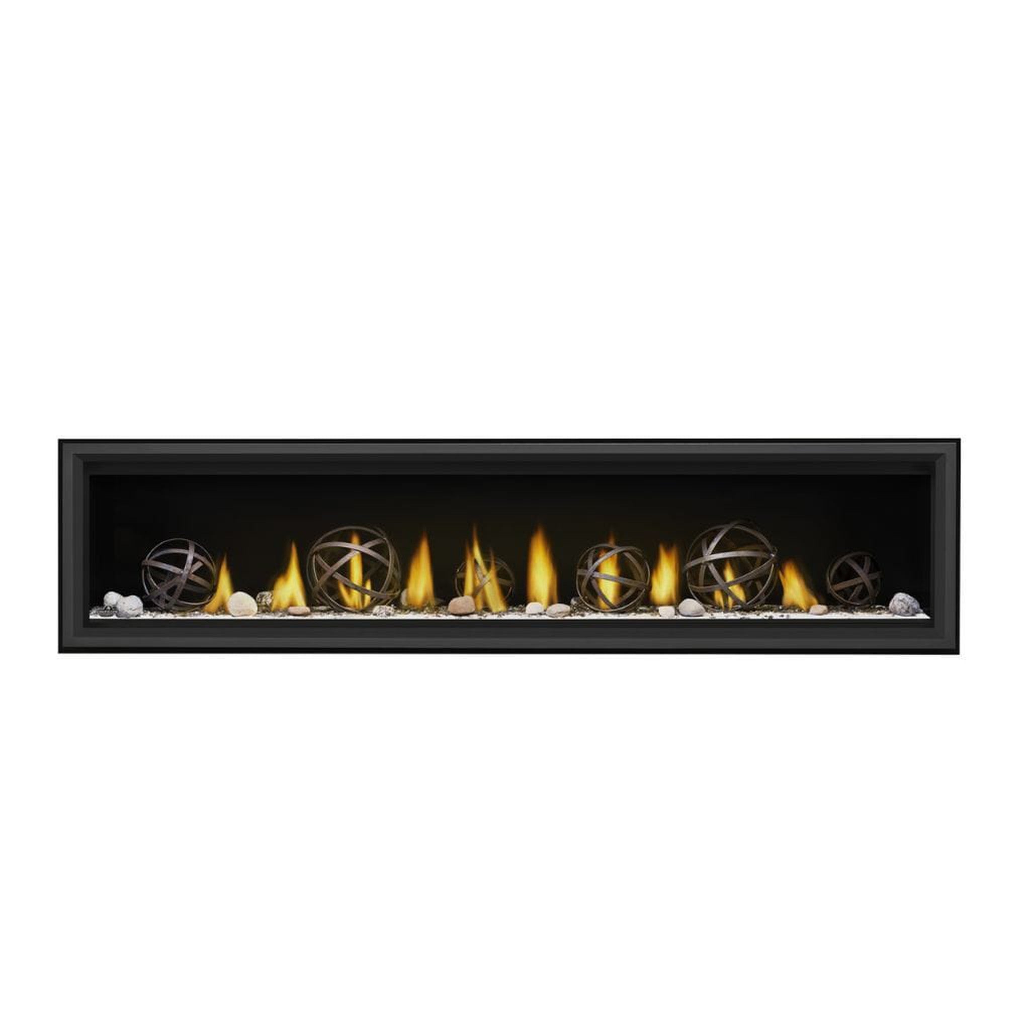 Napoleon 74-Inch Vector Single Sided Linear Direct Vent Fireplace Natural Gas Indoor LV74N