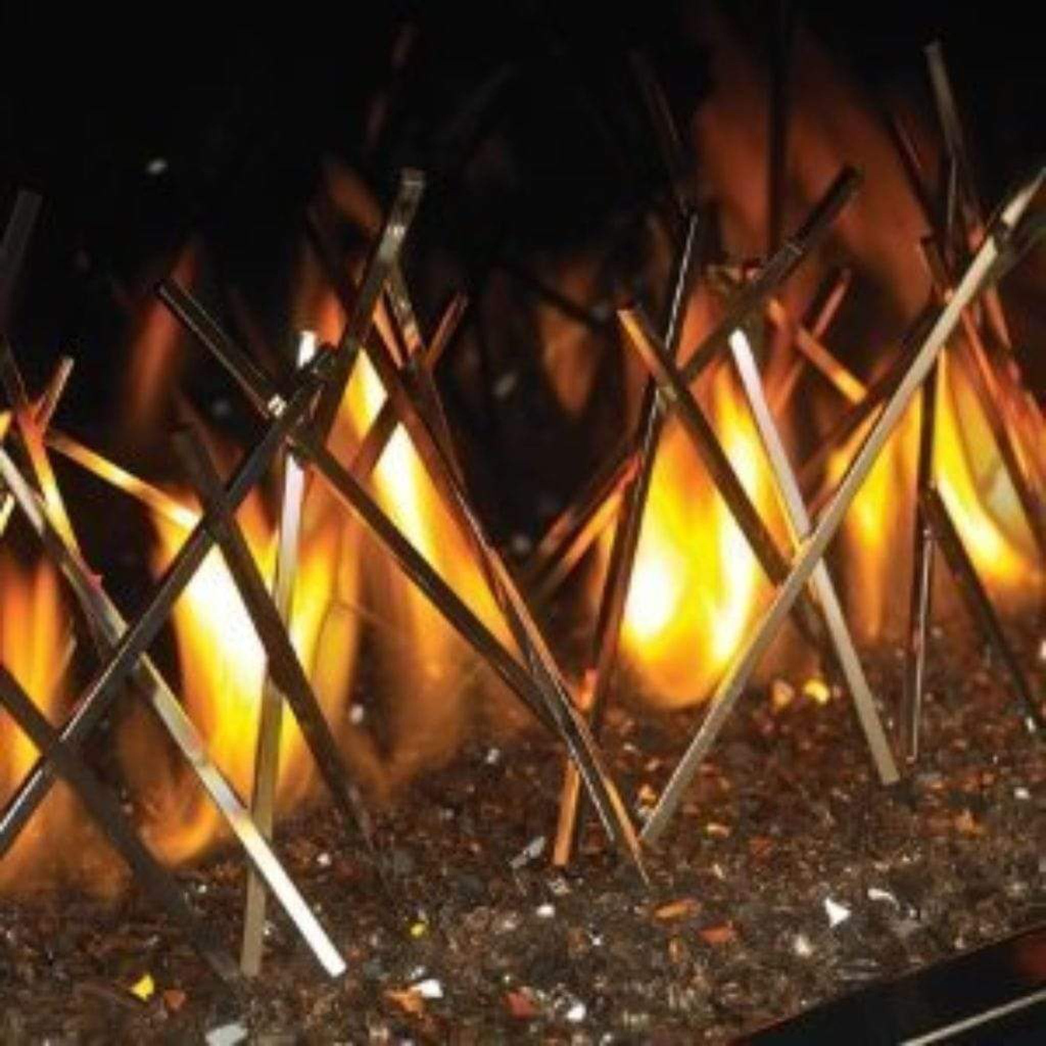 Napoleon 74-Inch Vector Single Sided Linear Direct Vent Fireplace Natural Gas Indoor LV74N