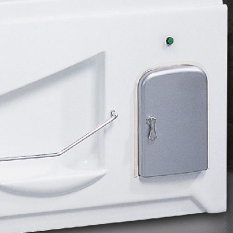 Maya Bath Siena Steam Shower – Corner Whirlpool Spa with TV, Fridge & Full-Body Massage (Siena-R)