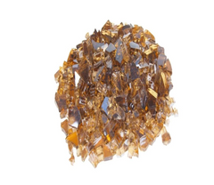 Real Fyre Reflective Fire Glass Contemporary Gas Burners Insert Champagne GL-5-CR