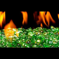 Real Fyre Fire Gems Contemporary Gas Burners Insert Blue Topaz GLG-5-RY