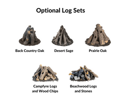 American Fyre Designs 52-Inch Contempo Rectangular Concrete LP Fire Pit Table Modern Design Outdoor 785-SM-11-M4PC