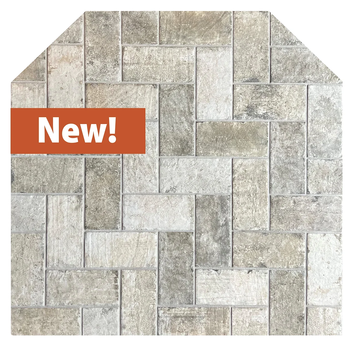 Diamond Hearths Standard or Corner New York Brick Series Traditional Edge Type I Hearth Pad Indoor DH-NY