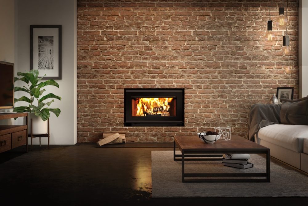 Valcourt Mundo II Wood-Burning Fireplace Modern Design Indoor FP12R Series