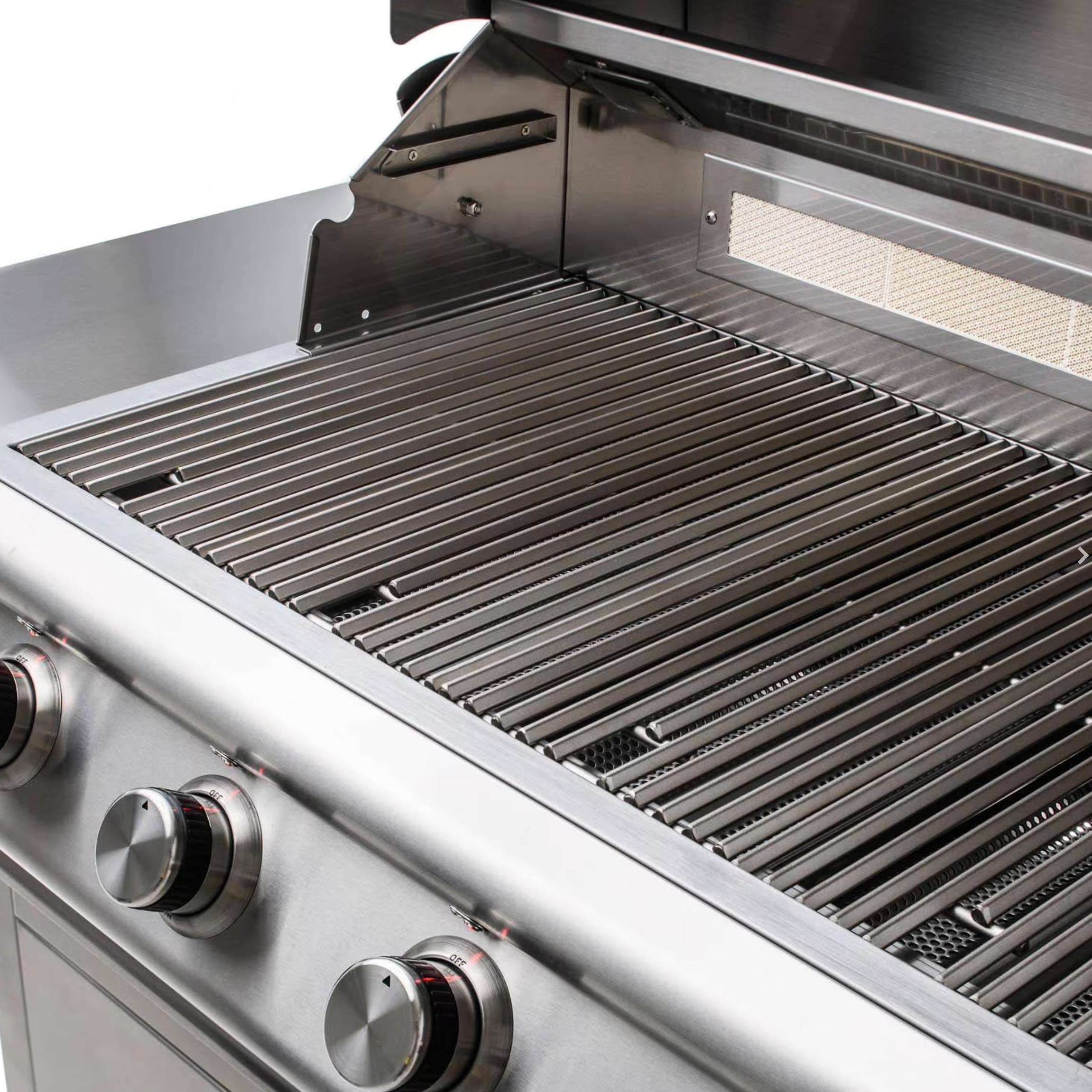 Blaze LTE+ 32-Inch 4-Burner Built-In Gas Grill with LED Knobs and Rear Infrared Burner – BLZ-4LTE3