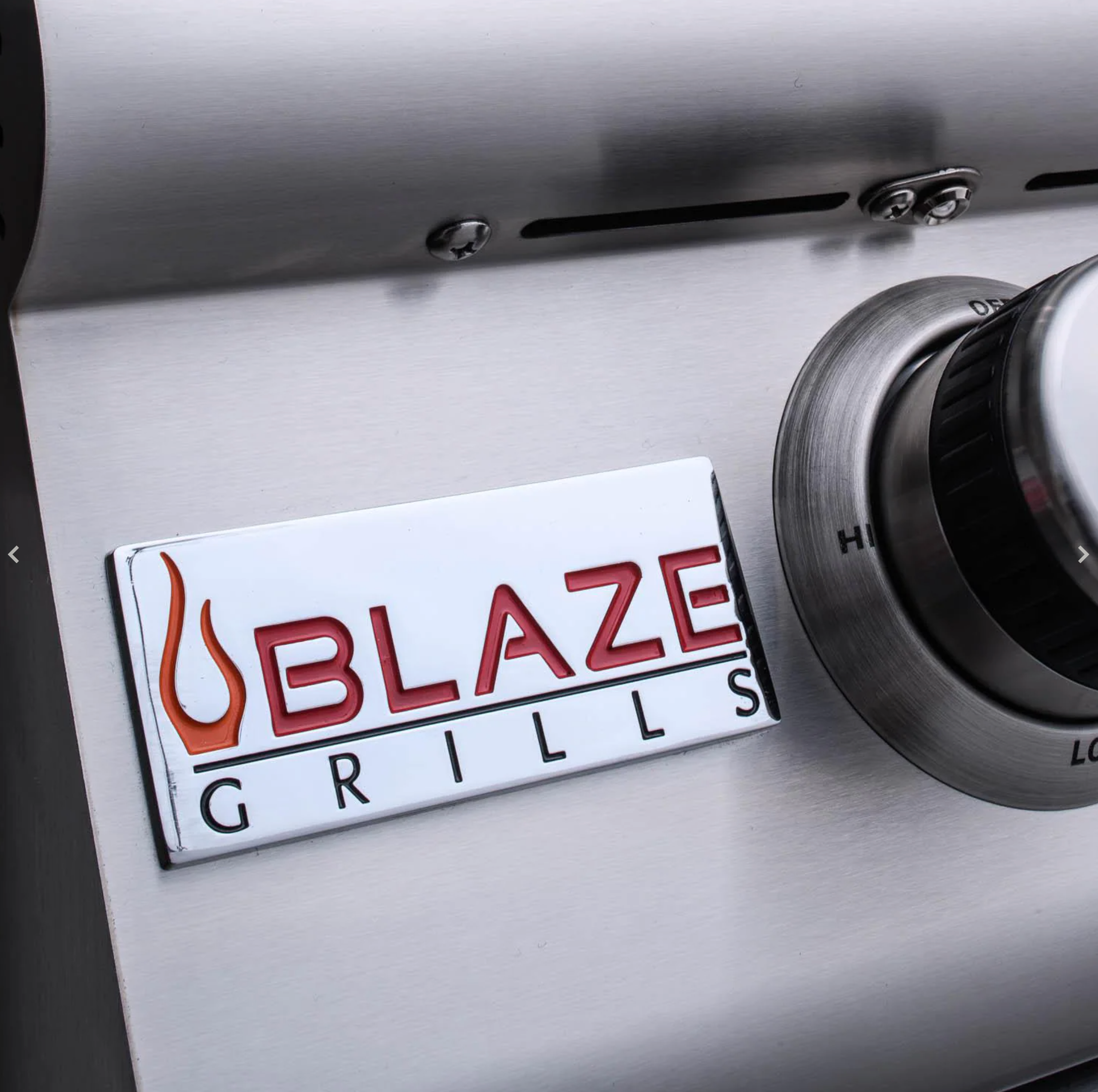 Blaze LTE+ 32-Inch 4-Burner Built-In Gas Grill with LED Knobs and Rear Infrared Burner – BLZ-4LTE3