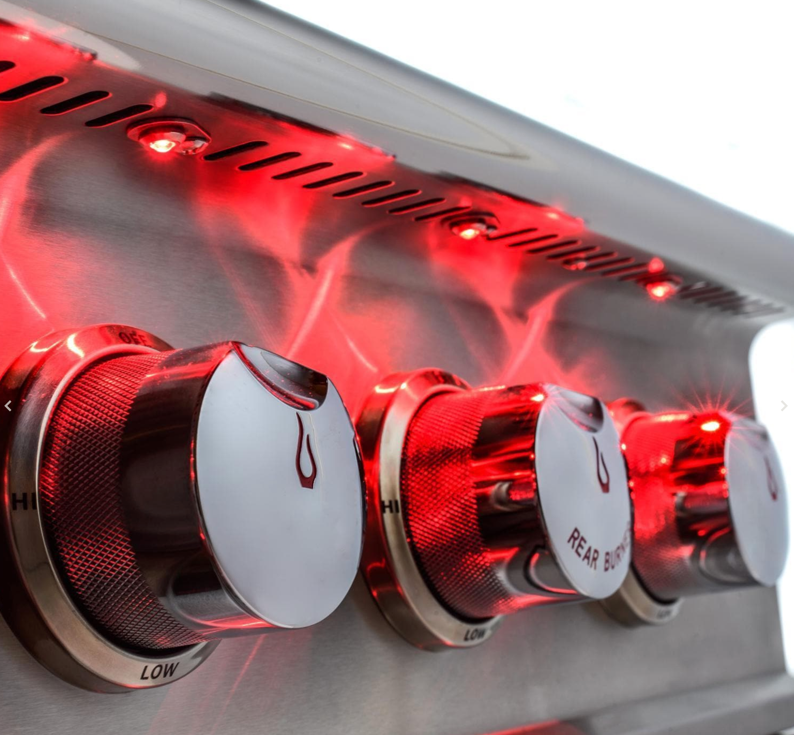 Blaze Profesisonal Series 44-Inch Built-In 4-Burner Gas Grill with Infrared Rotisserie and LED Knobs – BLZ-4PRO