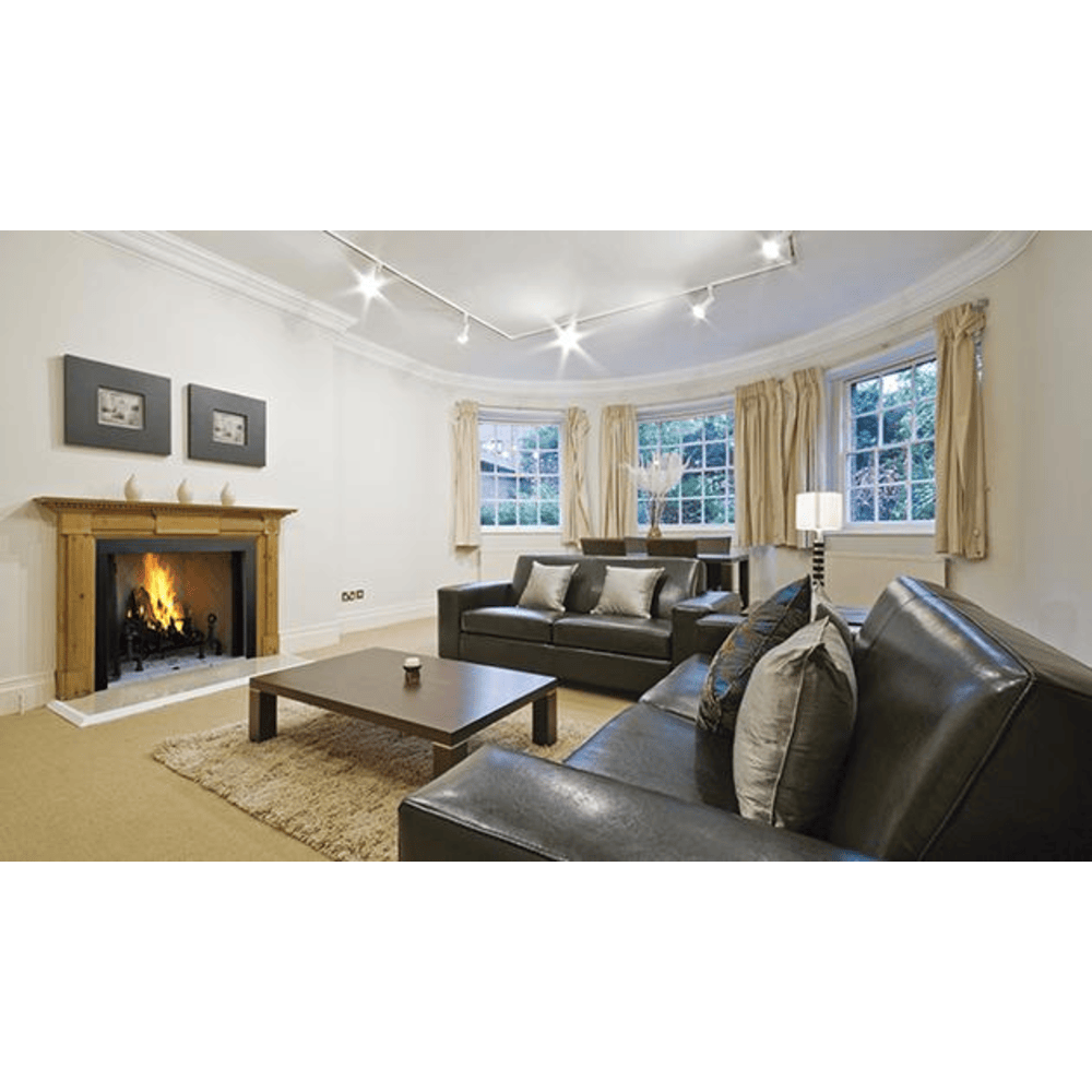 Superior WRT45000 Series Traditional White Stacked Refractory Panels Wood Burning Fireplace WRT4536WS