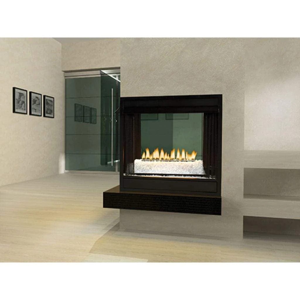Empire 24-Inch Loft Contemporary Multi-Sided Vent-Free Gas Burner Only VFRU24P