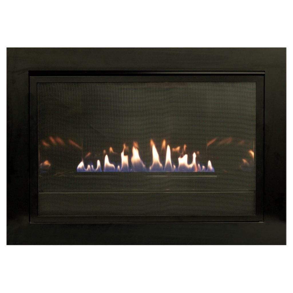Empire 29" Loft Vent-Free Gas Fireplace Insert with Barrier and Black Liner VFLC10IN32P