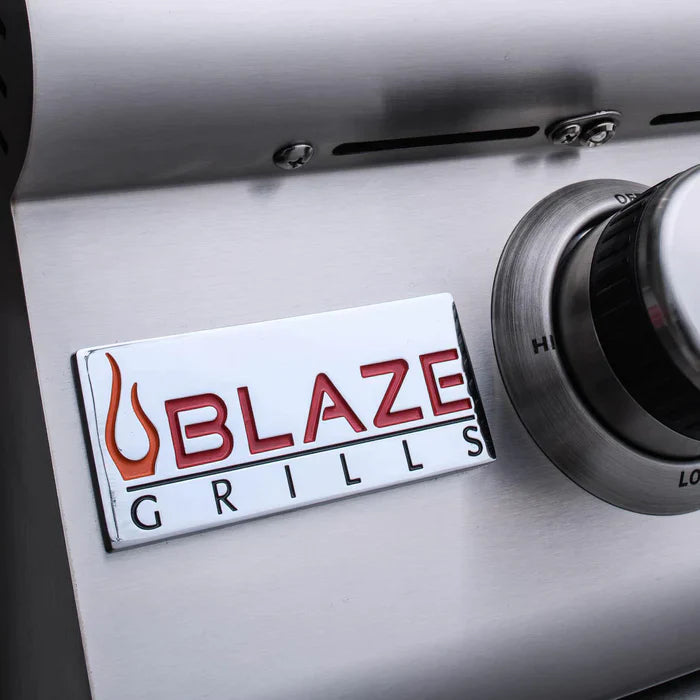 Blaze 6-Foot Stainless Steel Outdoor Kitchen Island with 32-Inch Gas Grill and LED Storage Drawers – Premium LTE Series