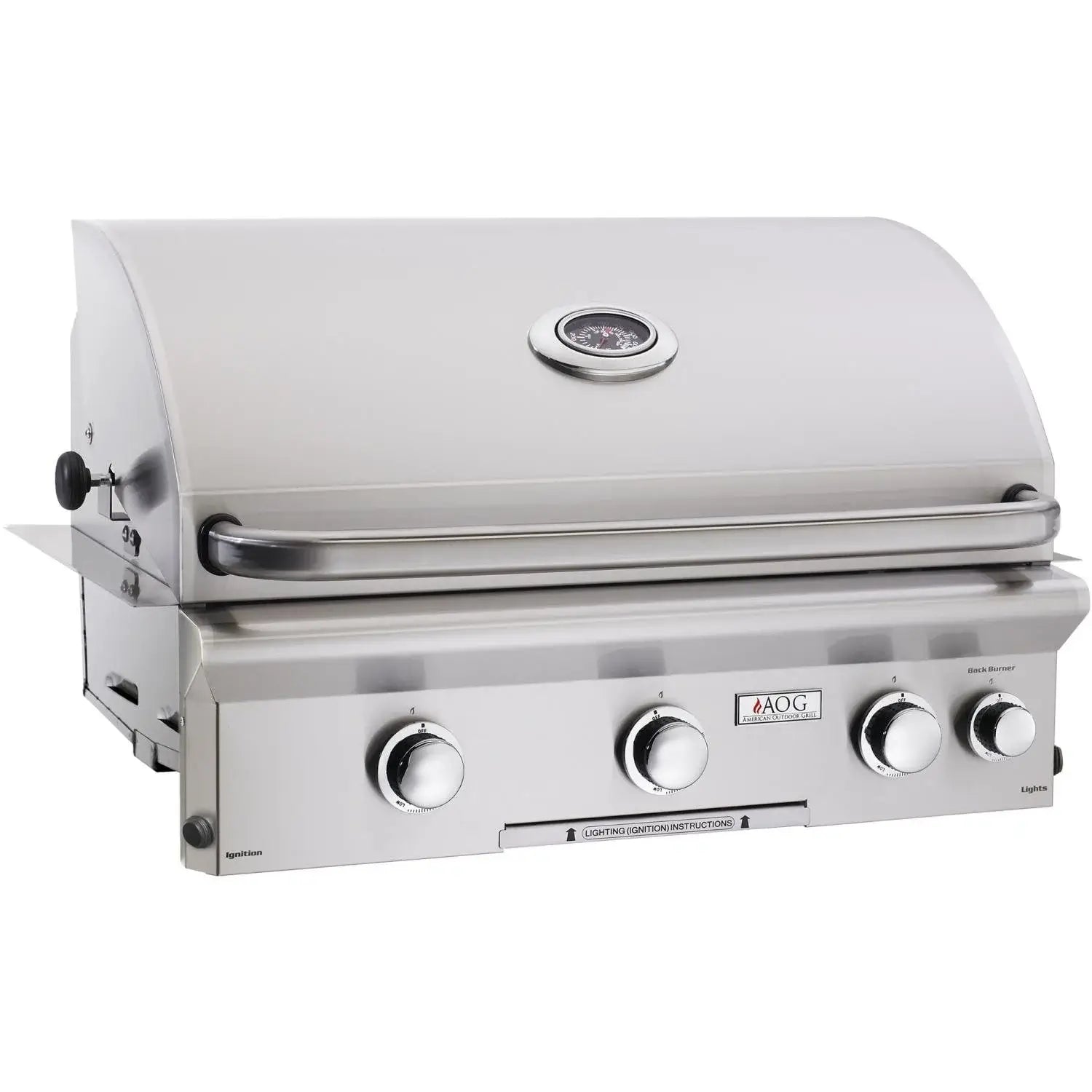 AOG American Outdoor Grill 30-Inch L-Series Built-In Gas Grill with Rotisserie 30NBL
