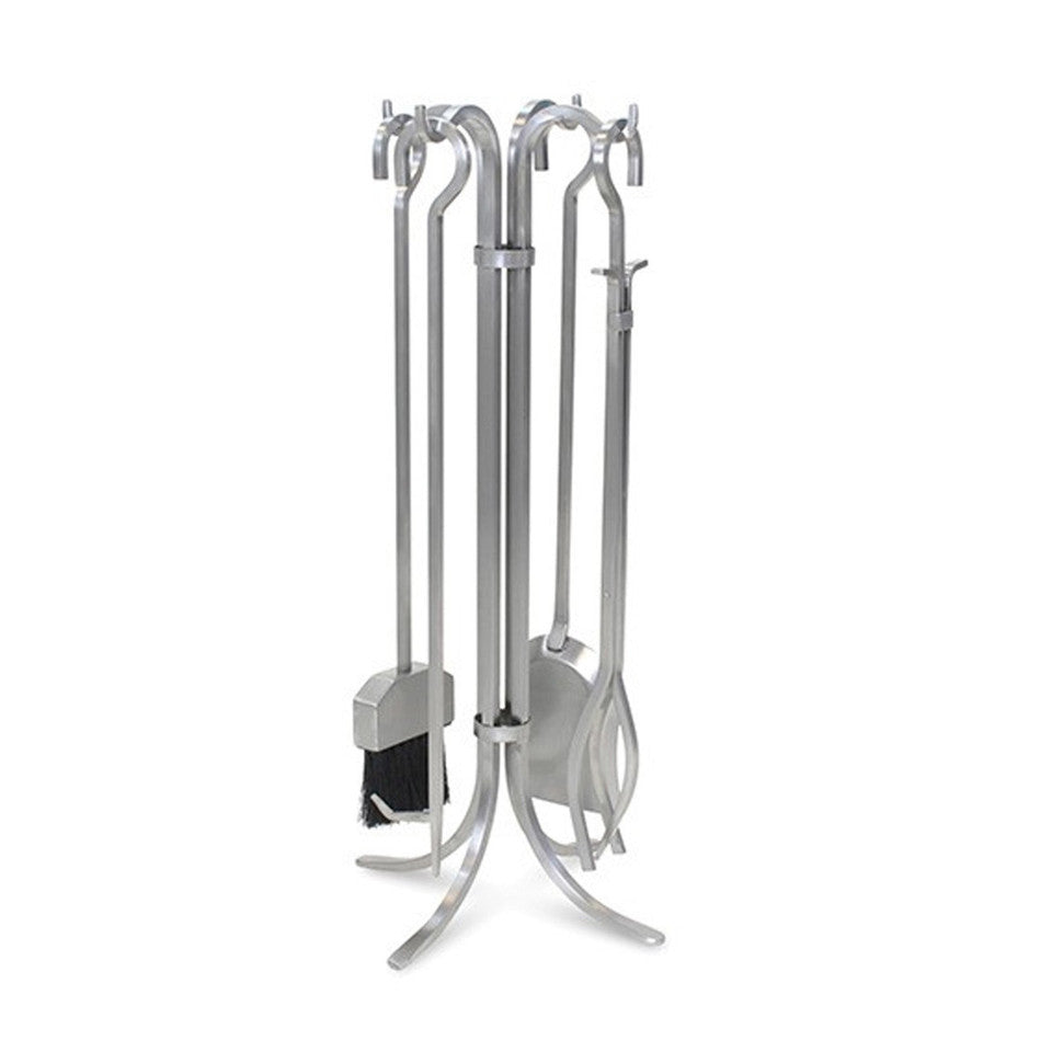 Pilgrim Stainless Steel Newport Fireplace Tool Set Outdoor 18092