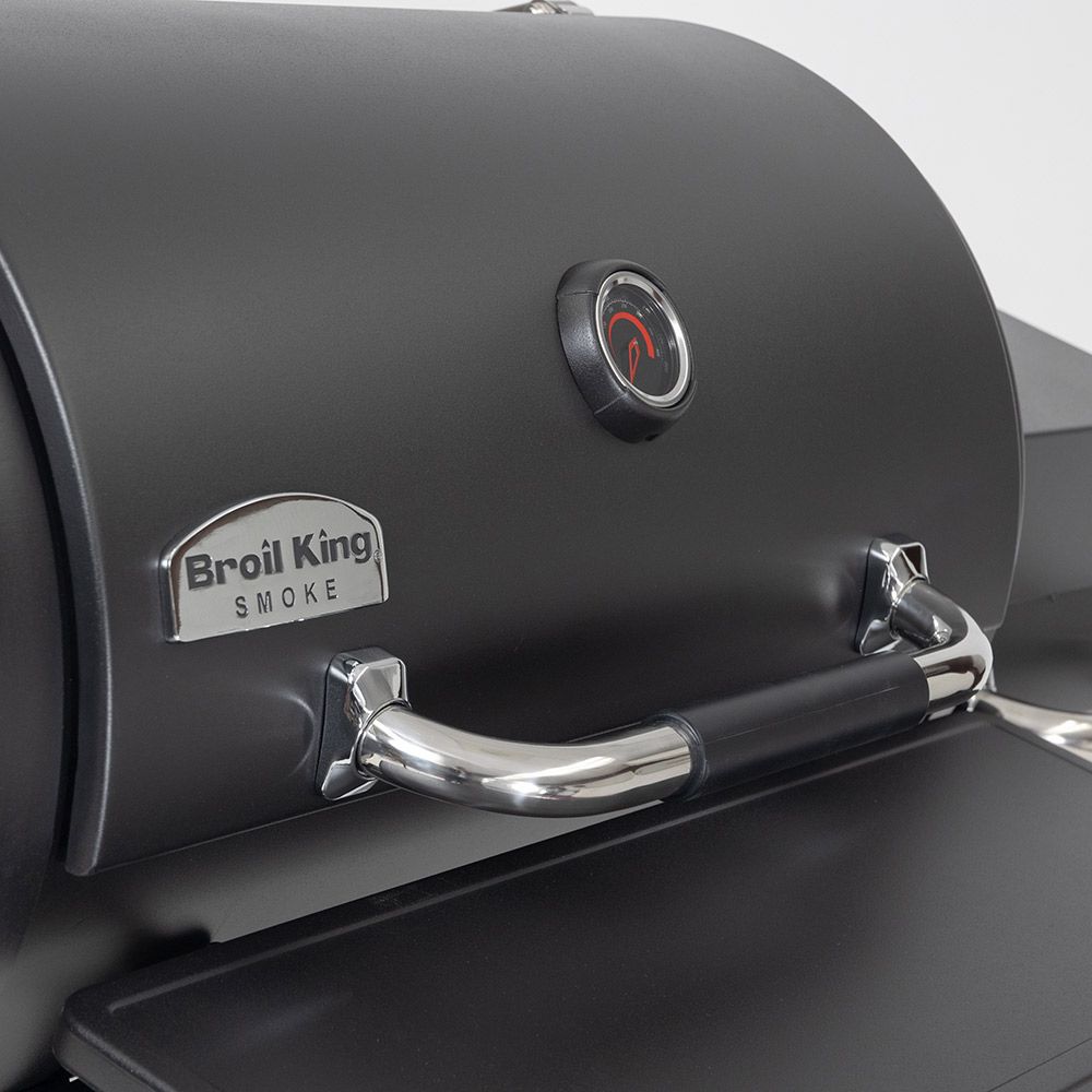 Broil King 958050 Regal Offset 500 Charcoal Smoker, 32-Inches