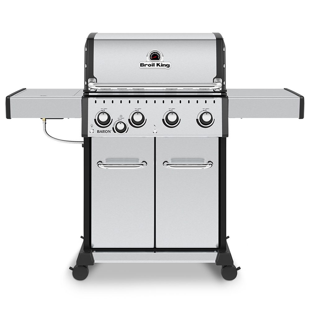 Broil King Baron S440 Pro Gas Grill with Side Burner - BK875924