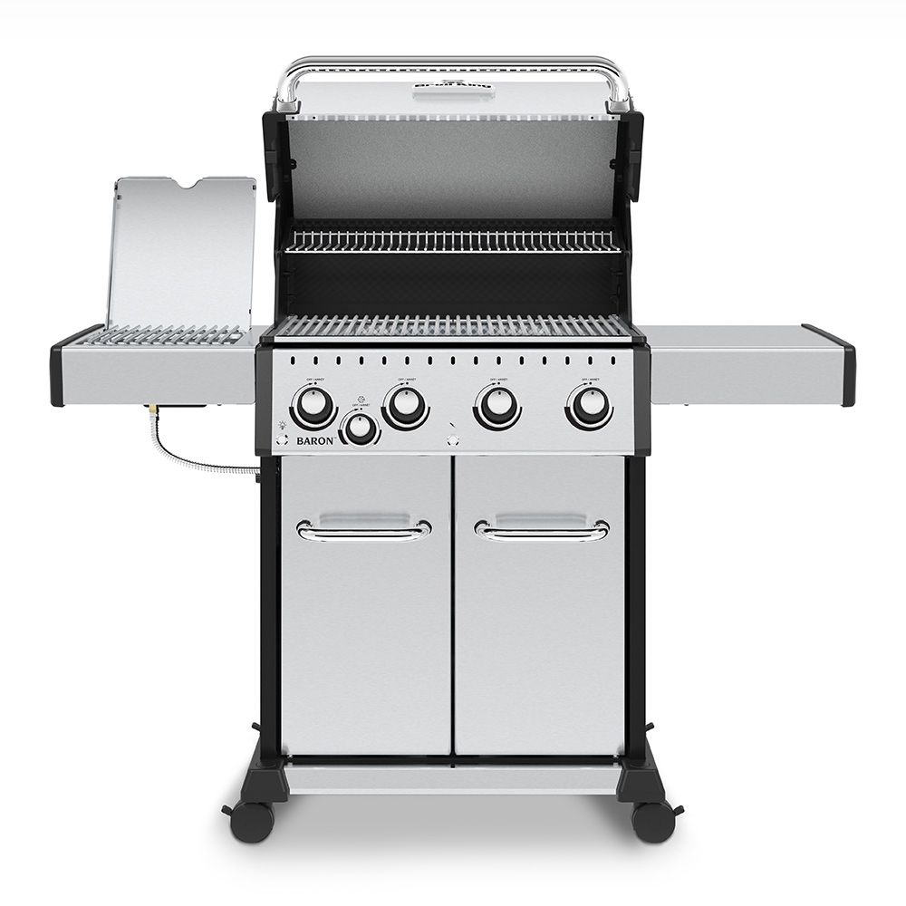 Broil King Baron S440 Pro Gas Grill with Side Burner - BK875924