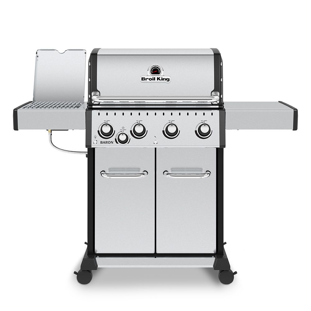 Broil King Baron S440 Pro Gas Grill with Side Burner - BK875924