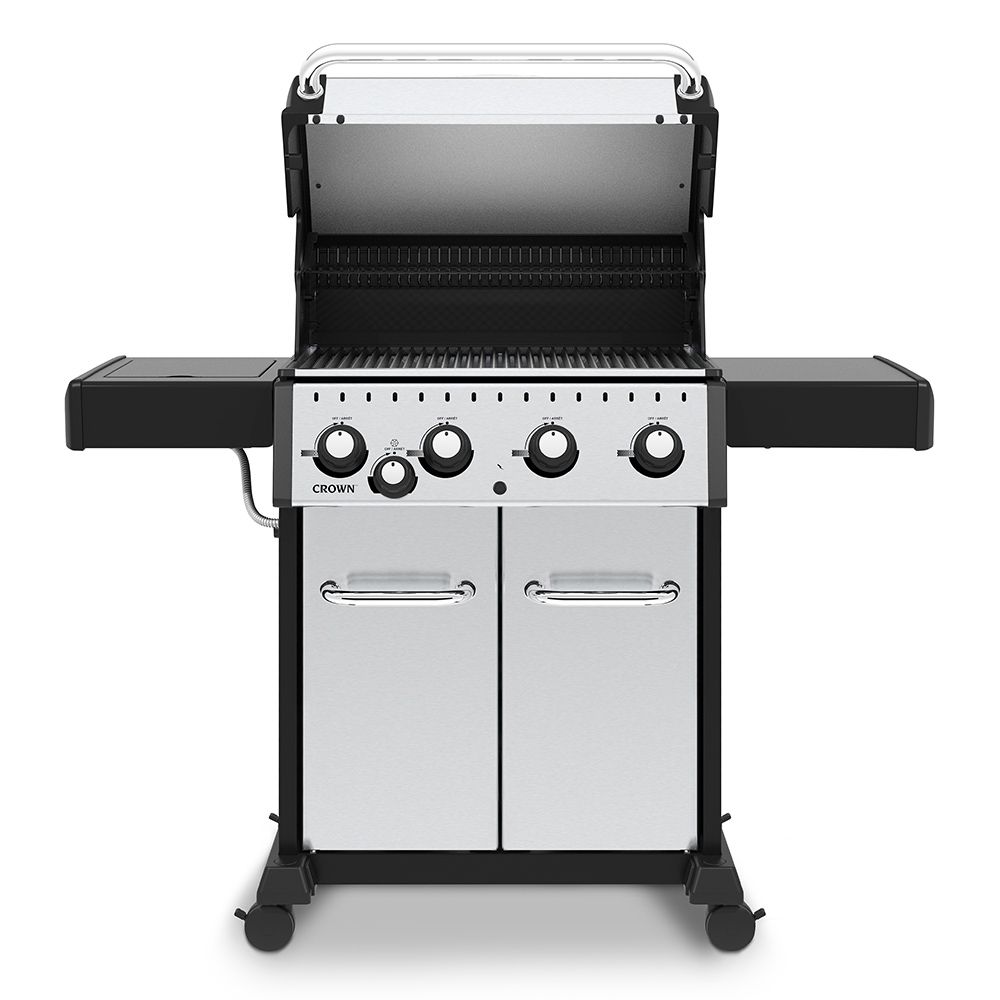 Broil King Crown S440 Gas Grill with Side Burner - BK865364