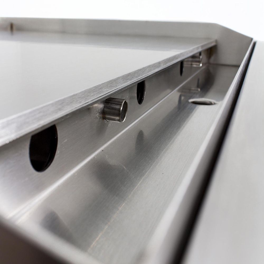 Blaze 30-Inch Built-In Gas Griddle with Dual U-Burners and LED Knobs – LTE Series BLZ-GRID-LTE-NG
