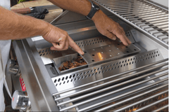 Bull Grills Large Size Accessories Series Smoker Box Easy Fill Outdoor 75000