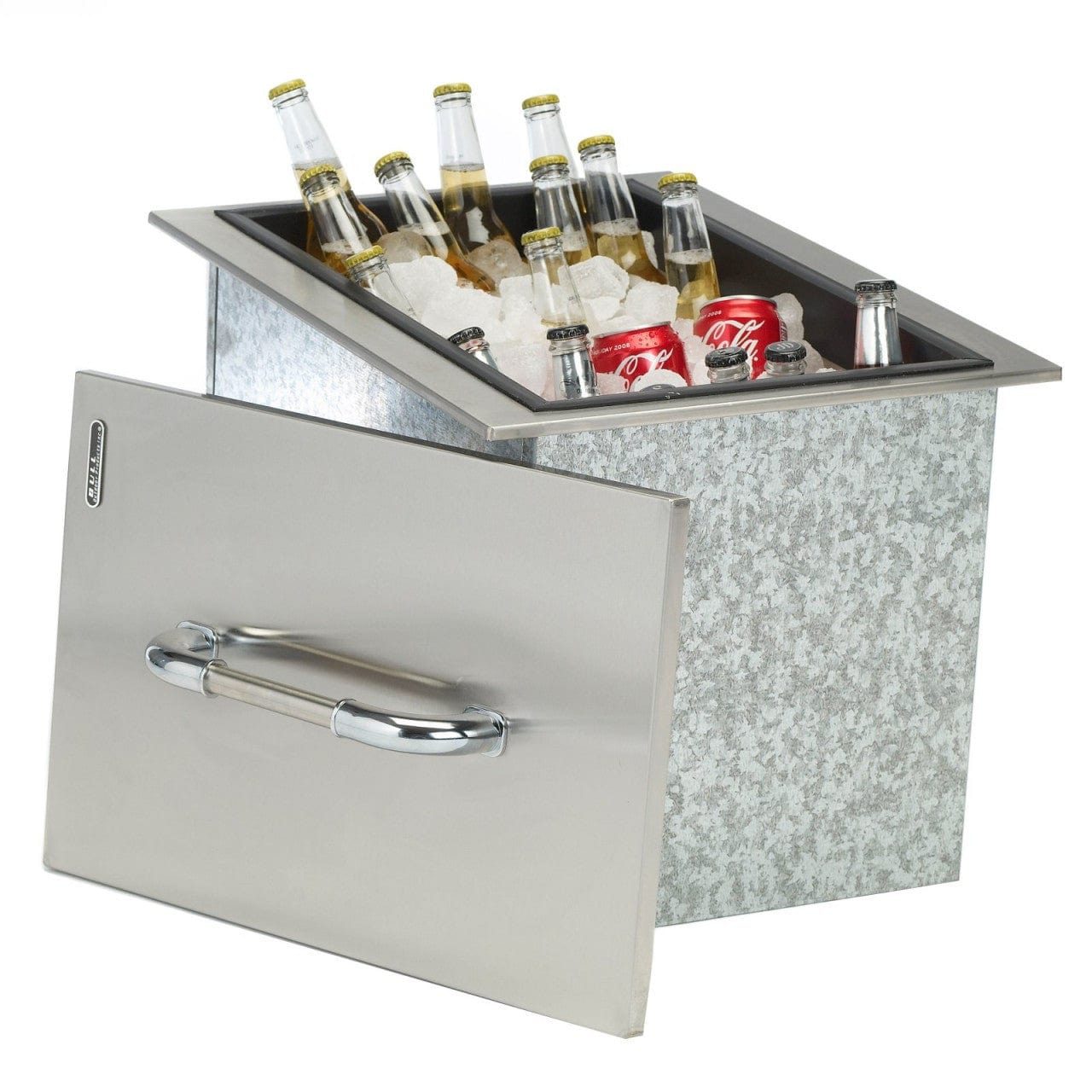 Bull Grills Standard Size Accessories Series Ice Chest with Condiment Tray Outdoor 00002